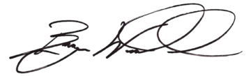 Bryan Woodhouse Signature